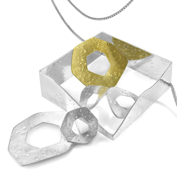 Overflowed Enclosure Necklace