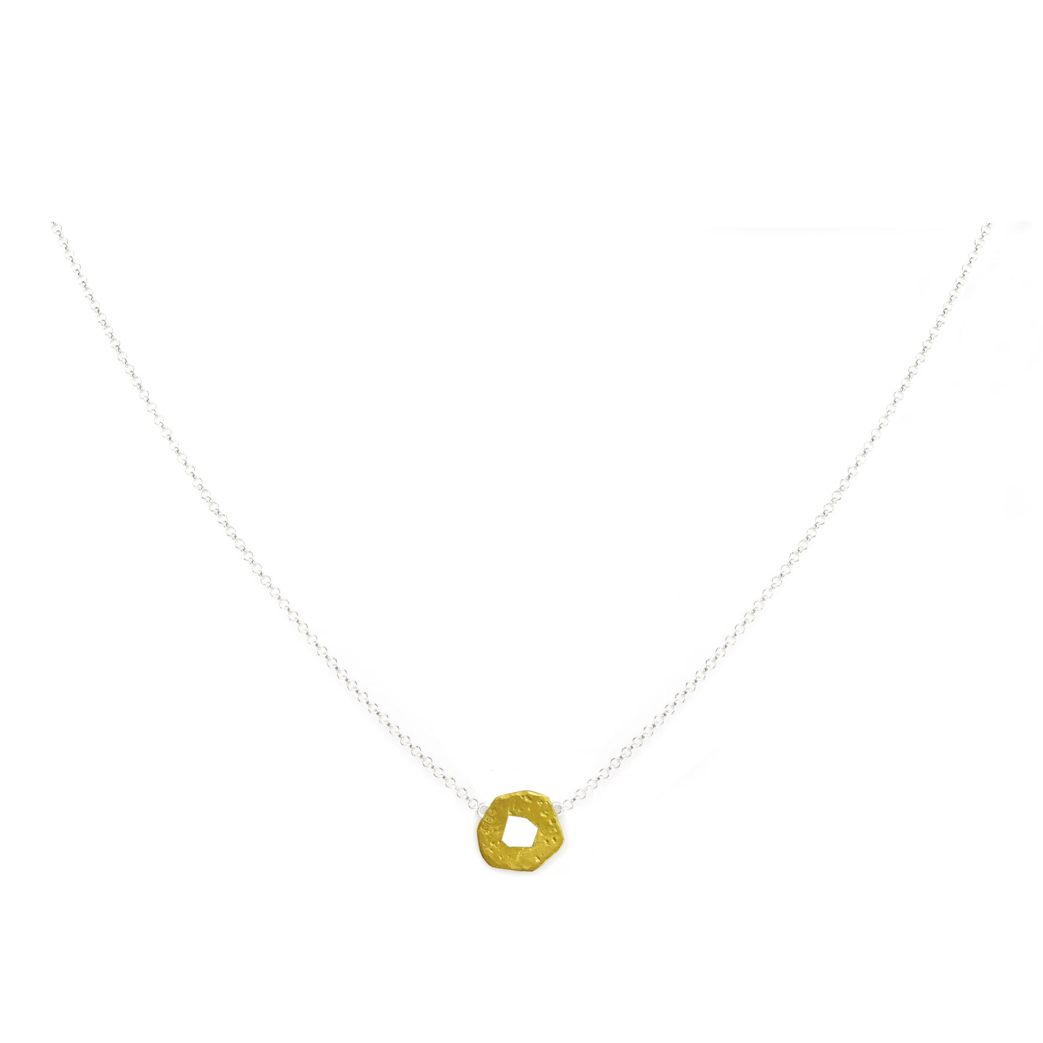 Mini Ripple: Gold and Silver Mini Necklace