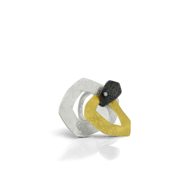Saturn in the Night Sky Ring
