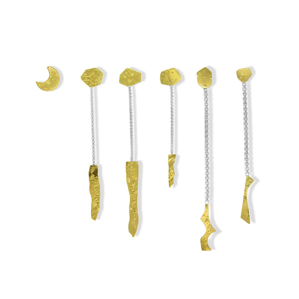 Sunrays Long Earring VARIETY by Maria Blondet Jewelry